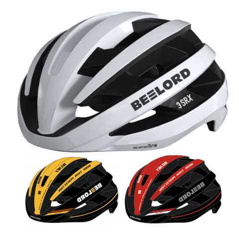 Capacete de bicicleta multicolorido de alto desempenho: aerodin&acirc;mico e ventilado